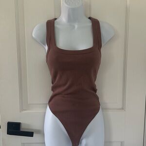 Abercrombie & Fitch Mauve Ribbed Top